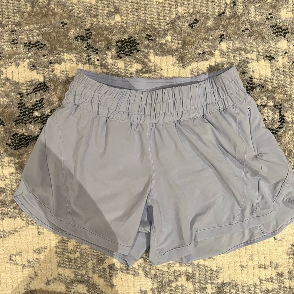 Lululemon 4” High rise lined shorts